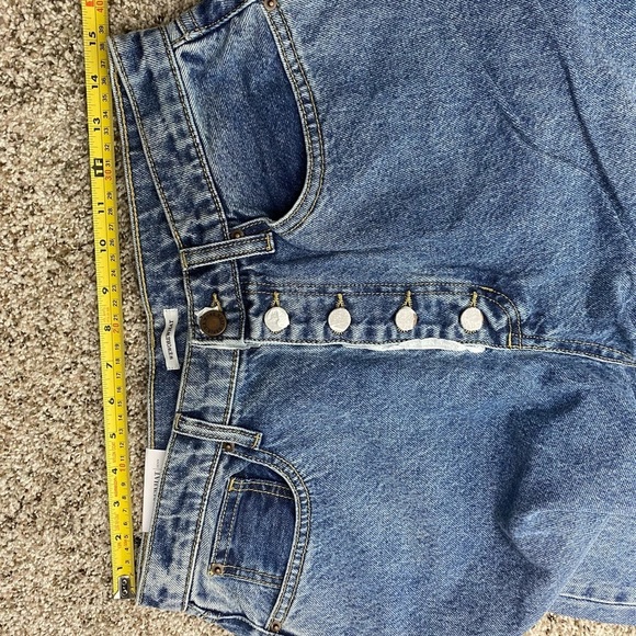 WEWOREWHAT Revolve The Danielle High Rise Vintage Straight Mom Jeans size 31 NWT - Picture 9 of 13